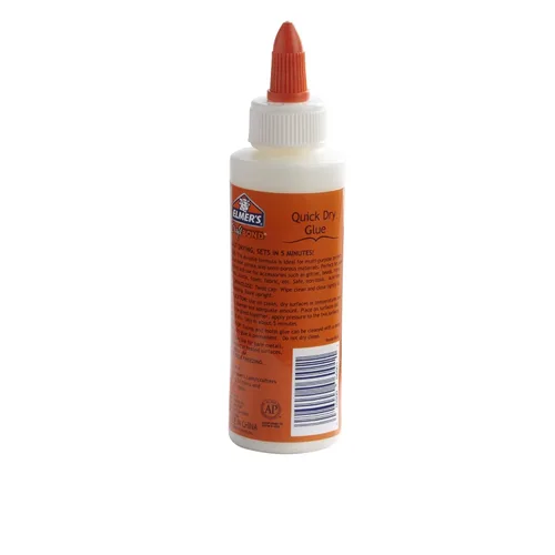 Vista 4 de Elmer's CraftBond - Pegamento para manualidades de secado rápido, 8 onzas en total, fórmula de secado rápido para papel, tela, madera y más, fuerte