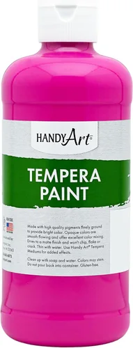 Vista 23 de Handy Art Pintura al temple premium, negro, botella de pinta de 16 oz