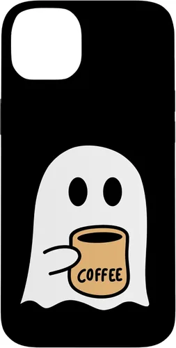 Vista 15 de iPhone 16 Spooky Fall Ghost Coffee Lovers Costume Case