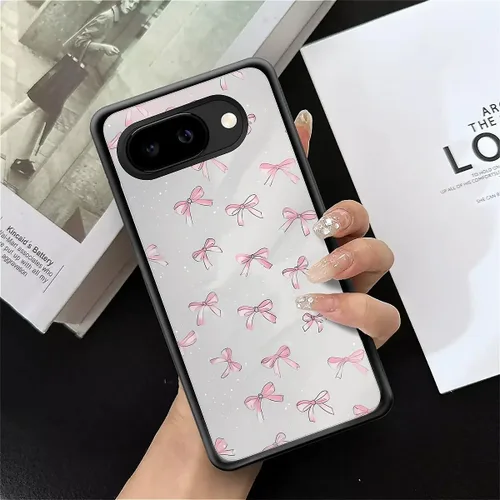 Vista 226 de Compatible con Google Pixel 4A 5G Mobile Case Creative Acrylic Panel trasero Silicona Protección Grip especialmente diseñado para Google Pixel 4A 5G