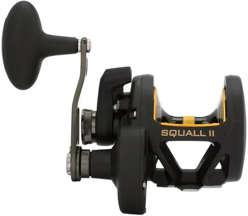 Vista 4 de ¡Nuevo! Carrete de pesca convencional Penn Squall II Level Wind
