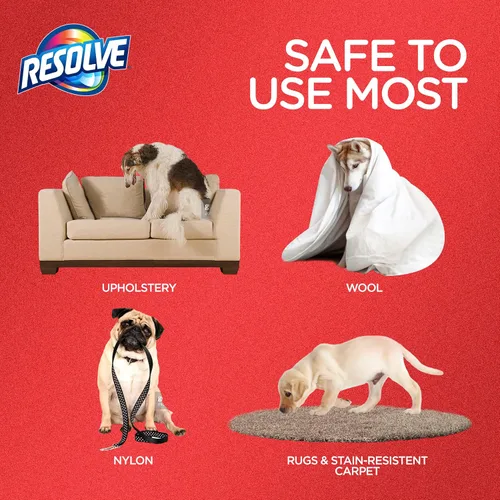 Vista 6 de Resolve Eliminador de pelo para mascotas, limpiador de alfombras y potenciador de vacío, 18 onzas
