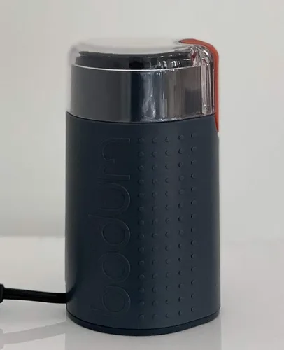 Vista 2 de Bodum Bistro - Molinillo eléctrico de café con cuchilla, gris, 2.1 onzas (paquete de 2)