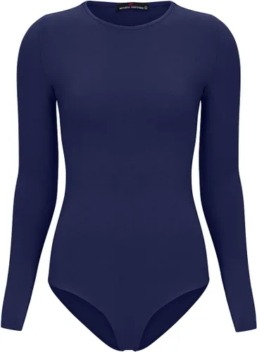 Vista 4 de Natural Uniforms Traje de cuerpo de manga larga, algodón transpirable elástico Azul Marino(True Navy Blue)