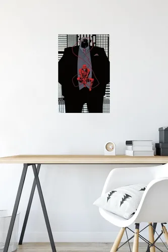 Vista 6 de Trends International Marvel Comics Daredevil - Póster de pared Kingpin Shadow con alfileres