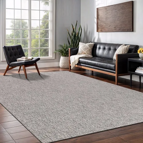 Vista 38 de Tapete de Puerta de Yute Fácil 2x3 Pies Interior Exterior Alfombras Naturales Alfombra de Fibra Sólida Alfombra de Área Tejida Boho Fácil de Limpiar