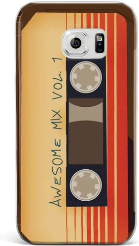 Vista 22 de Inspired Cases - Compatible con iPhone Xs Max - Funda protectora con textura 3D para Apple iPhone Xs Max - Awesome Mix Vol. 1 Old School Vintage Tape