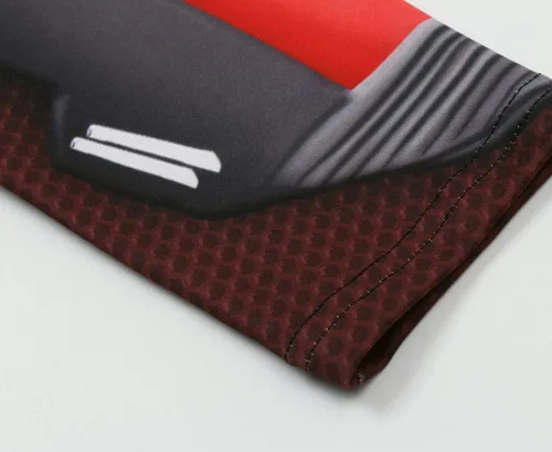 Vista 5 de Red Plume Mallas de compresión para hombre, camiseta deportiva con impresión digital