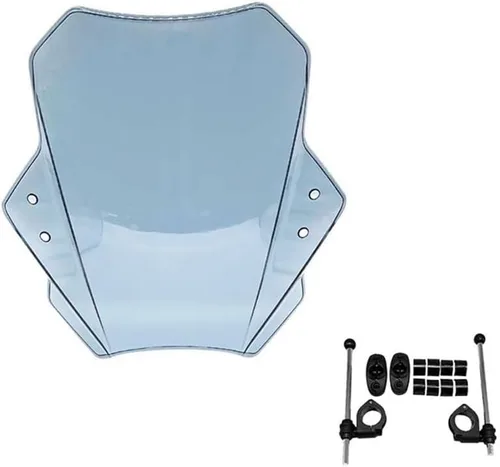 Vista 6 de Fundas para parabrisas CFMOTO CLX700 compatibles con CB1000R parabrisas ajustable universal compatible con parabrisas de motocicleta MT07 MT09