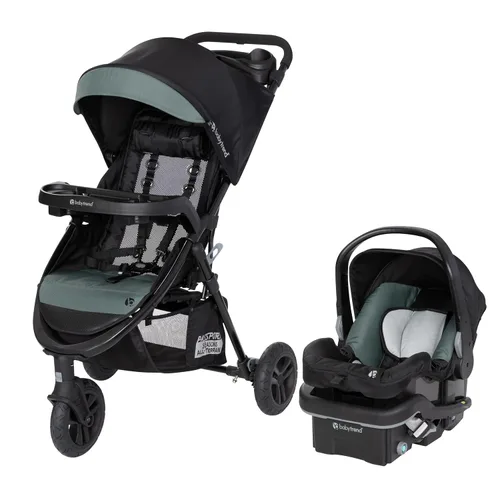 Vista 2 de Sistema de viaje Baby Trend Passport Cargo (con asiento de auto para bebé EZ-Lift™ Plus), Bambú Negro