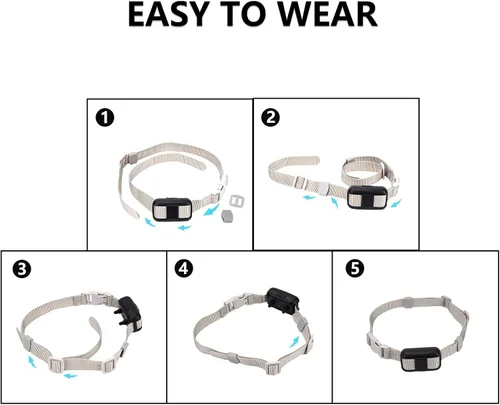 Vista 6 de Collar de repuesto para collar de choque, compatible con Petsafe, Patpet, Sportdog, Dogtra, Delupet, Bousnic, receptor de collar de entrenamiento