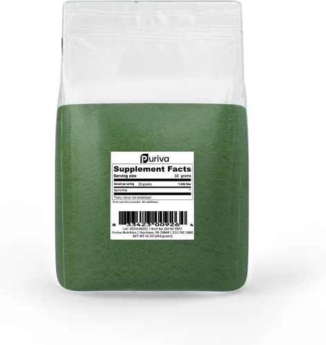 Vista 2 de Espirulina en polvo, 1 libra