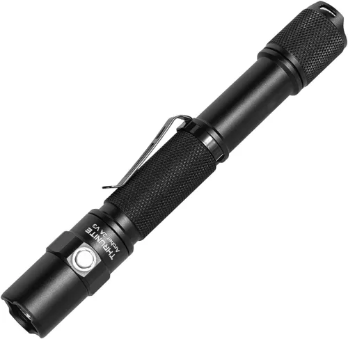 Vista 6 de ThruNite Linterna LED blanca fría Archer 2A V3 de 500 lúmenes, mini linterna AA con cordón, IPX8 resistente al agua con doble interruptor