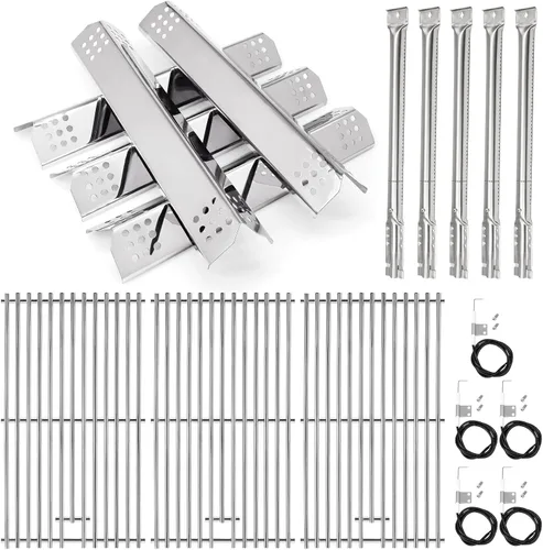 Vista 11 de Criditpid Piezas de repuesto para parrilla Kitchenaid 720-0745B 740-0780 720-0745 720-0733A 720-0745A 720-0733, quemador de parrilla quemador