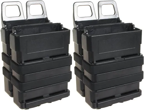 Vista 9 de Tactical bolsa contenedora de municiones 5.56 Fast Mag para M4 Mag polímero negro, pack de 5 o 2 Paquete de 2