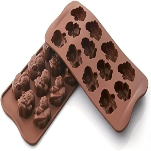 Vista 6 de Silikomart Molde de silicona para chocolate, color marrón