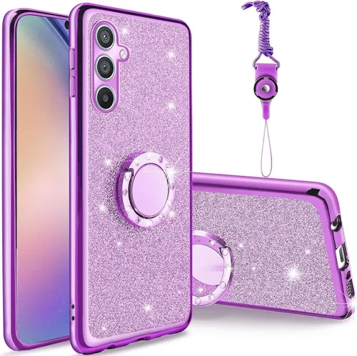 Vista 30 de Funda para Samsung Note 8 de 6.3 pulgadas, para Galaxy Note 8, a prueba de golpes, con correa y soporte para anillo, para Samsung Galaxy Note 8