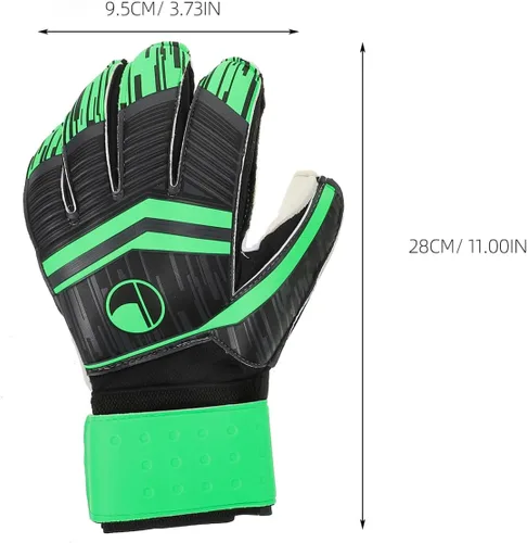 Vista 2 de GALPADA 1 par de guantes creativos de fútbol para mayor agarre y comodidad para jóvenes y adultos