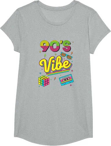 Vista 54 de 90s Nostalgia Retro Apparel - 90'S Vibe Retro T-Shirt Negro