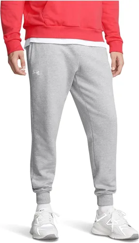 Vista 18 de Under Armour Rival - Pantalones de correr de forro polar para hombre (001) Negro / Blanco