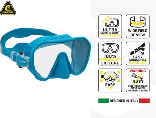 Vista 2 de Cressi Kits de máscara y esnórquel ZS1 y Córcega