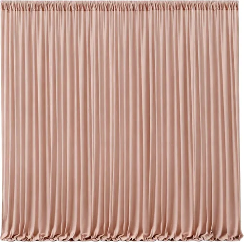Vista 13 de Cortinas de Fondo Beige - Cortinas de Poliéster Sin Arrugas para Fotografía, Cortinas de Fondo para Fiestas, para Decoraciones de Baby Shower