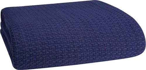 Vista 15 de Manta para cama 100% algodón, transpirable, tamaño individual, cobija térmica de algodón, perfecta para cubrir cualquier cama en cualquier