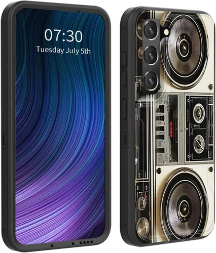 Vista 27 de Funda para Galaxy S23 5G, híbrida de doble capa (tapa a prueba de polvo integrada) (soporte magnético para automóvil) a prueba de golpes, protección