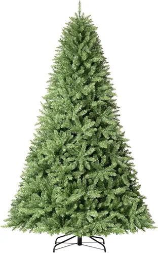 Vista 15 de HAPPYGRILL Árbol de Navidad artificial de 4 pies, árbol de Navidad sin Verde