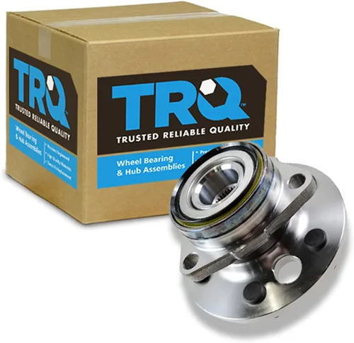 Vista 103 de TRQ Cojinete de rueda lateral del pasajero trasero y conjunto de cubo compatible con Ram ProMaster 1500 ProMaster 2500 ProMaster 3500 2014-2023
