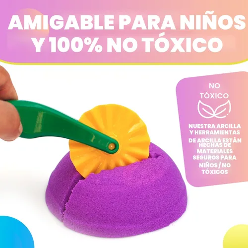 Vista 5 de DIMROM Herramientas para arcilla y plastilina Juego de 12 piezas - A partir de 3 años (12 piezas)