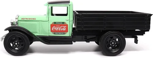 Vista 5 de Motor city classics Coca-Cola Diecast coleccionable Ford Modelo AA 1931 (versión verde) escala 1:24 424024 con licencia