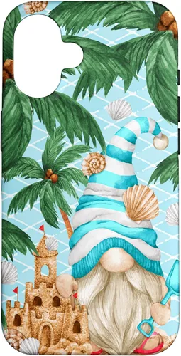 Vista 32 de Life is Better At The Beach for Summer Lover Funny Gnome Case for iPhone 17