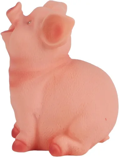 Vista 8 de Bonita alcancía con forma de cerdo, alcancía rosa, alcancía de animales, pequeña alcancía para niñas y niños, banco de ahorros de resina (M)