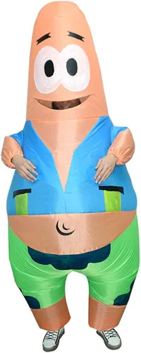 Vista 2 de Inflatable Clown Rabbit Costume Animal Costume Halloween Costumes Fancy Dress for Adult