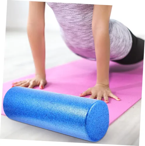 Vista 9 de Foam Yoga Roller High-Density Muscle Massage Column for Fitness Muscle Relaxation Household Yoga Supply for Body Awareness Postural Balance