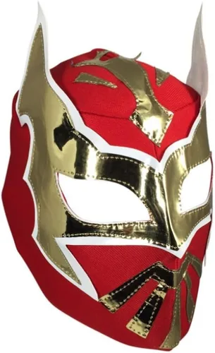 Vista 14 de Del Mex Lucha Libre Disfraz de Luchador Mexicano Máscara de Lucha Libre