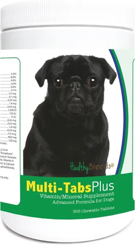 Vista 334 de Healthy Breeds Affenpinscher Multi-Tabs Plus tabletas masticables 180