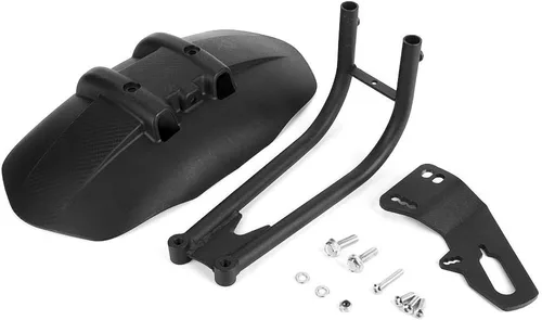 Vista 2 de Guardabarros Trasero para Motocicleta, Cubierta Trasera de Guardabarros de Acero Inoxidable Protector de Guardabarros Trasero Adecuado