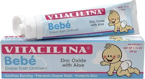 Vista 6 de Vitacilina Bebe Diaper Rash Ungüento 1.76 onzas, paquete de 6