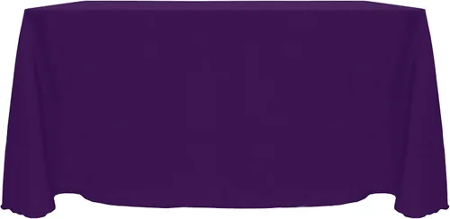 Vista 51 de Ultimate Textile - Paquete de 2 manteles rectangulares reversibles de satén Shantung - Majestic - Mantel rectangular de 108 x 156 pulgadas