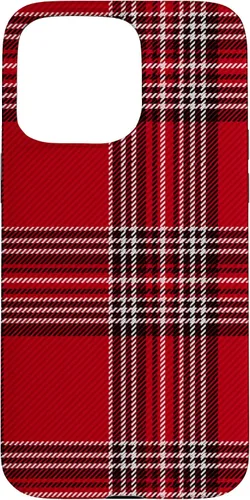 Vista 27 de Funda con diseño de Navidad a cuadros rojos para iPhone 13 Pro Max