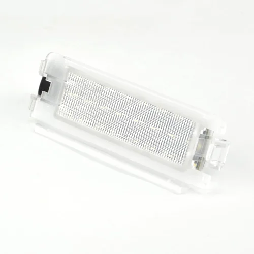 Vista 7 de 2 piezas de luz LED blanca para placa de matrícula compatible con Da-cia Lo-gan I 2004-2012, San-dero I 2008-2012, compatible con Re-nault C-lio II