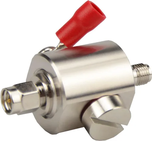 Vista 4 de Protector contra sobretensiones SMA Lightning Pararrayos con conector SMA macho a hembra 0-6GHz, elemento de tubo de gas reemplazable, 90V