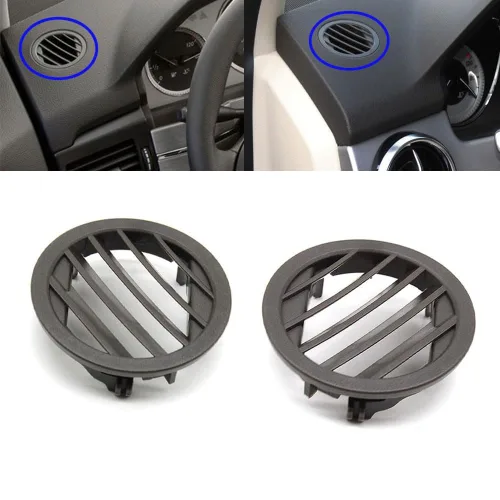 Vista 8 de Para GLK Clase X204, juego de cubiertas de rejilla de ventilación de aire acondicionado para salpicadero, panel de salida de aire acondicionado