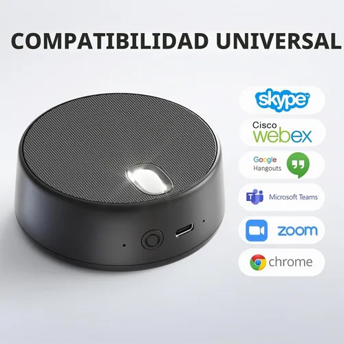 Vista 7 de Altavoces de computadora USB, altavoz de PC con micrófono, 2 modos