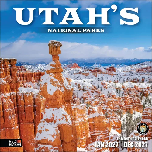 Vista 23 de RED EMBER National Parks - Calendario de pared 2027 de 12 meses 02 - Untamed & Hermosos Parques Nacionales