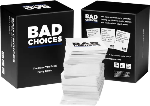 Vista 9 de BAD CHOICES Juego de fiesta + set de After Dark – Divertido juego de cartas para adultos para amigos y noche de juegos Divertido juego de mesa