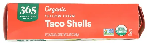 Vista 4 de 365 by Whole Foods Market, Conchas amarillas orgánicas para taco, 5.5 onzas