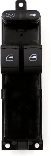 Vista 3 de TA-VIGOR Interruptor de ventana principal compatible con VW Golf MK4 2 puertas 1999 2000 2001 2002 2003 2004 2005 2006, reemplazo de interruptor